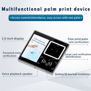 Tendcent 얼굴 및 손바닥 정맥 인식 장치 생체 인식 스캐너 액세스 제어 장치(블루투스 TCP 시간 출석 단말기 포함) - Product Image 4