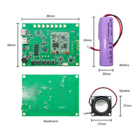 Module d'enregistrement vocal intelligent pour réunions avec IA, WiFi 6, BLE 6.1 et kit de développement à double microphone
