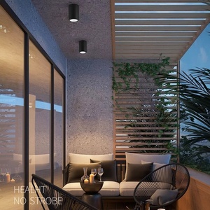 AC110V AC220V Focos de Iluminación Comercial Focos Downlights 7W 12W 18W IP65 Foco descendente Led montado en superficie impermeable - Product Image 4