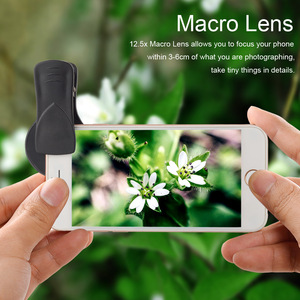 GiAi Bán Buôn 8x Điện Thoại Di Động Macro Lens Cho Điện Thoại Di Động Bên Ngoài Ống Kính Máy Ảnh Cho <span class=keywords><strong>iPhone</strong></span> - Product Image 4