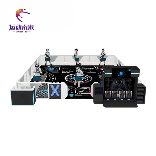 SportVR VR Space Commercial Indoor/Outdoor Virtual Reality Attraction 9D VR Games Free Roam Arena VR Simulator Daycare Home