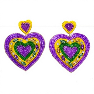 Best Classic Flower Shape Beaded <b>Stud</b> <b>Earrings</b> Women's Cute Fashion Designer Stylish Acrylic Resin Jewelry Wedding for Woman - Product Image 3