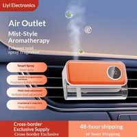 Diffuseur d'arômes intelligent à détection automatique pour voiture haut de gamme, avec affichage numérique et réglage multi-niveaux, parfum pour voiture
