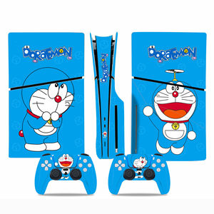Autocollant de dessin animé japonais mignon <span class=keywords><strong>Dora</strong></span> pour console de jeu PS5 Slim, cadeau promotionnel pour fête d'anniversaire, décoration tendance - Product Image 3