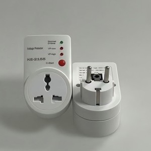 Protector de Voltaje KE-2155 de 20 Amperios con Protección Contra Sobretensiones para Aire Acondicionado, Refrigerador, TV, Enchufe de 220V - Product Image 5