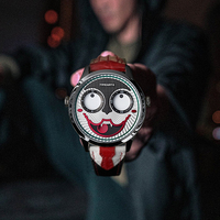 Montre à quartz TIMEARTX Joker amusante et innovante, best-seller transfrontalier, créative, lumineuse, étanche, pour homme TA-5600