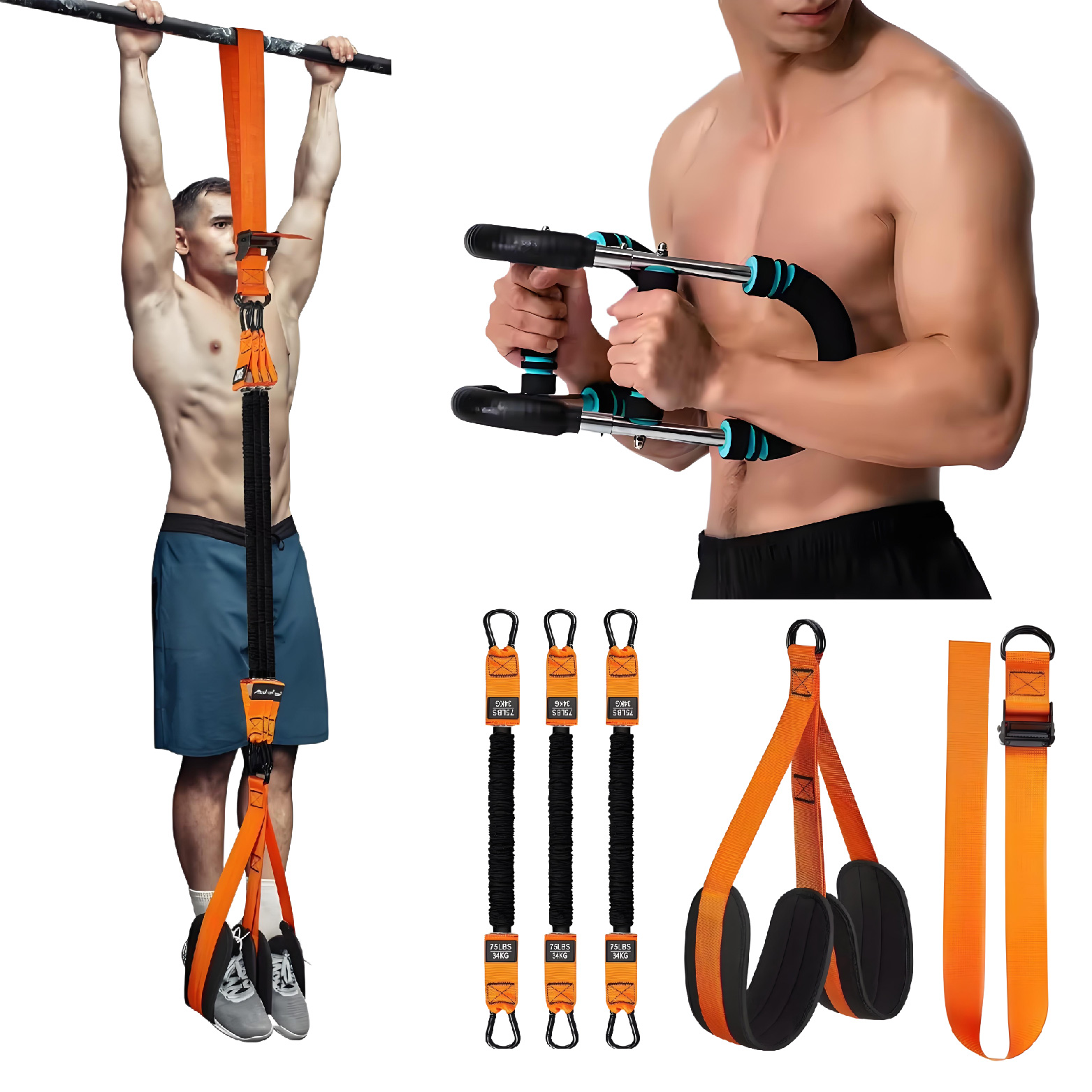 With Resistance Band Pull Up Alternatives At Home Multifunction