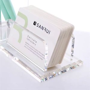 Customized Modern acrilico per biglietti da visita scatola di immagazzinaggio pennelli Design <span class=keywords><strong>cassetto</strong></span> da scrivania <span class=keywords><strong>Organizer</strong></span> per ufficio casa ufficio soggiorno - Product Image 6