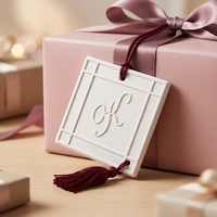 Diffuseur en céramique poreuse personnalisé pour voiture, pièce d'aromathérapie en plâtre, pierre diffuseuse en céramique, cadeau créatif