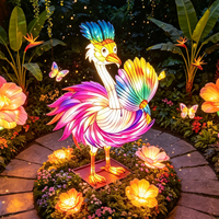 Kreative Outdoor-Cartoon-Tierlaternen Wiederverwendbare Dekorative Beleuchtung für Parks, Bauernhöfe und Gewerbesträuere