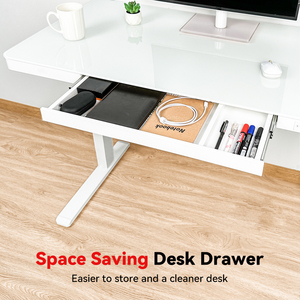 Ergonomic điều chỉnh chiều cao kính đứng bàn văn phòng thời trang nhà Morden mát mẻ Bảng điều khiển điện với 2 cột nâng - Product Image 5