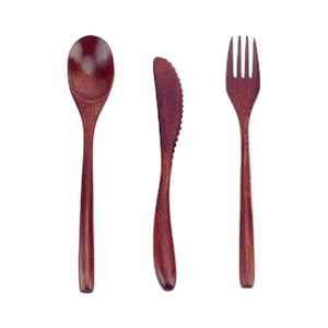 Wooden Portable Adult pick any design Salad Spoon Fork Combination Country Design Long-Handle Kitchen Tableware Giveaways - Product Image 1