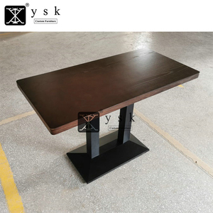 Mesas de Comedor Cuadradas de Madera de Palisandro Santos Hechas a Medida para 4 Personas, Diseño para Hoteles y Restaurantes de Lujo DT-1019 - Product Image 5
