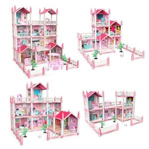 2022 Family Diy 3D Set Plastic ABS Dollhouse <b>Bowling</b> Toys Objects Miniature Kit Dishes Purse Toothbrush Parcel Dollhouse - Product Image 1