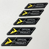 Patchs autocollants personnalisés prêts à l'emploi, thermocollants, avec logo 3D, impression sérigraphiée, en matériau PET, lavables, pour vêtements