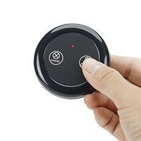 Bouton d'appel sans fil étanche IP55 en silicone pour restaurants, hôtels, spas, stations balnéaires, hôpitaux, cliniques, système d'appel des serveurs