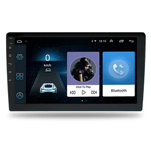 2G 32G MTK double 2 din touch screen android car radio gps 2.5D with 9 inch wifi BT 2USB mirror link video out