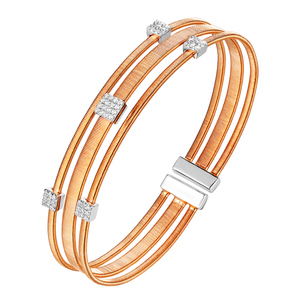 <strong>Bracciali</strong> <strong>Argento</strong> 925 Pulseiras &amp; Bangles Modern Women 18k Gold Zircon Bracelet Italy Rope Cuff Bangle 2025 Trend Jewelry Brand - Product Image 6