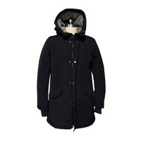 Vente en gros de manteaux parka longs en toile pour hommes, d'hiver, décontractés, à capuche, épais, pour l'extérieur