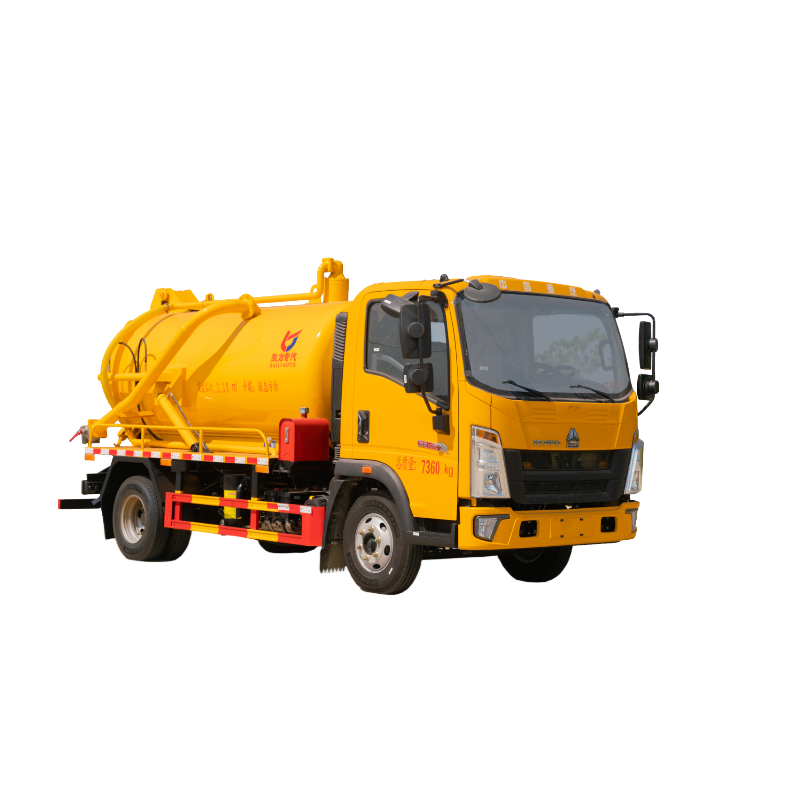 Лучшая цена Sinotruk HOWO 4500L 4.5CBM 4x2 вакуумный септический фекальный всасывающий автоцистерна
