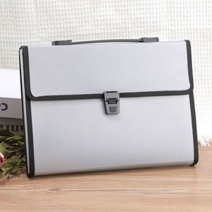 Organiseur de documents extensible portable grand format A4 avec 13 pochettes imperméables et poignée pour l'école et le bureau - Product Image 3