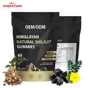 Vegan Shilajit Gelatin <strong>Free</strong> Gummies with KSM 66 Ashwagandha Gokshura Black <strong>Muesli</strong> Natural Shilajit Gummies - Product Image 4