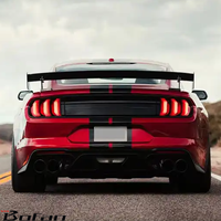 Lèvre de diffuseur arrière de pare-chocs de voiture en matériau PP de style GT500 de haute qualité pour Mustang 2018-2022