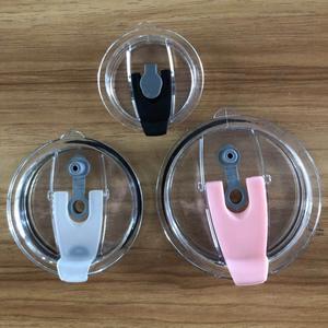 Gobelet isotherme 20oz/30oz et couvercle de tasse auto-scellant avec paille rabattable pour tasse à lait, en matériau PS/AS, accessoire de remplacement en vrac - Product Image 2