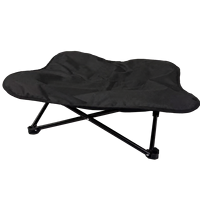 Lit pour chien pliable moderne et portable, design surélevé pour chiens