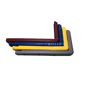 Panneau de protection de panier de basket en verre trempé PU de haute qualité (USA) avec protection en mousse sur les bords, couleur personnalisable - Product Image 2