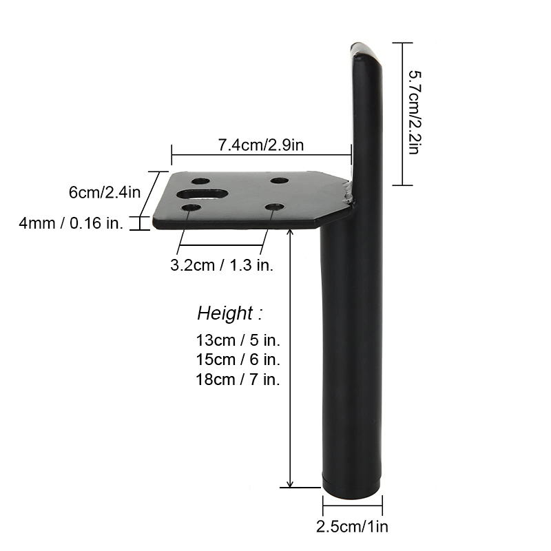 H = 5 นิ้ว (สีทอง)