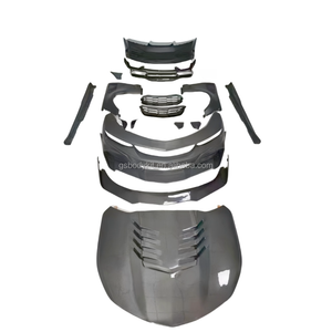 Kit <span class=keywords><strong>de</strong></span> Carrocería Estilo <span class=keywords><strong>Transformers</strong></span> para Chevrolet <span class=keywords><strong>Camaro</strong></span> 2011-2017 con Capó <span class=keywords><strong>de</strong></span> Fibra <span class=keywords><strong>de</strong></span> Carbono, Parachoques Delantero, Faldones Laterales, Parachoques Trasero y Alerón <span class=keywords><strong>de</strong></span> Maletero - Product Image 2