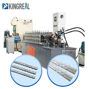 High Production Capacity Ceiling Carrier Roll Forming Machine Metal Sheet Punching Forming Machine Baffle Linear Ceiling Carrier