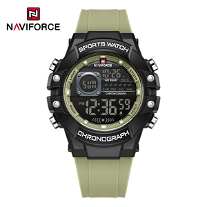 NAVIFORCE 6102 <span class=keywords><strong>Montre</strong></span> numérique pour <span class=keywords><strong>homme</strong></span> Calendrier Étanche Silicone Mode Sports Montres électroniques pour <span class=keywords><strong>homme</strong></span> Relojes Hombres - Product Image 1