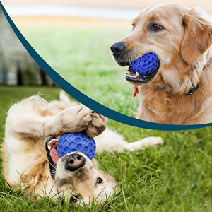Zhierde OEM - Pelota de Juguete para Perros de Lujo, Resistente, para Masticar, Interactiva, de Nailon Ecológico, para Masticadores Agresivos y Animales Pequeños - Product Image 3