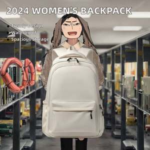 Ensemble de 3 pièces 2025 Nouvelle sacoche à dos pour femme de grande capacité, sac à main moderne et portefeuille Ensemble de sac à dos avec vari - Product Image 3