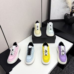 Zapatillas Deportivas Tejidas Transpirables con Suela Gruesa para Primavera y Verano, Versátiles para Mujer, Casuales, que Aumentan la Estatura - Product Image 1