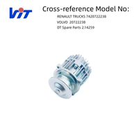 Pièces détachées pour camions VIT, cylindre secondaire, frein moteur, actionneur de frein d'échappement 20722238 7420722238