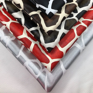 レキシンキリンPVC0.8MMビーガンプリントフェイクバッグ合成皮革素材生地装飾張り用 - Product Image 4