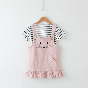 Conjunto de Ropa para Niños al por Mayor con Estampado Animal, Chaleco y Camiseta de Manga Corta - Product Image 2