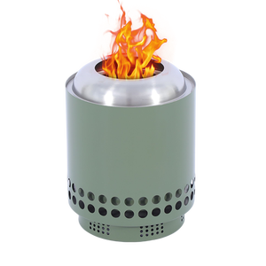 Braciere da tavolo moderno per giardino, terrazza e campeggio con struttura in acciaio inossidabile senza fumo - Product Image 2