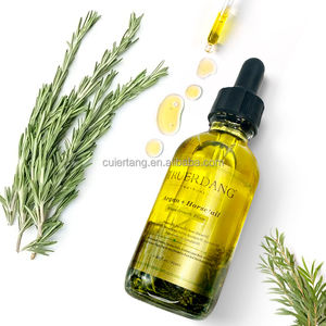 OEM/ODM, aceite orgánico natural de cola de caballo, romero, menta, para el crecimiento del cuero cabelludo, prevención de la pérdida de cabello, aceite para el cuidado del cuero cabelludo - Product Image 2