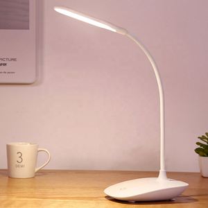 Portable Usb Rechargeable <b>Wireless</b> Cordless Study Led Battery Table Desk Lamp Camp <b>Light</b> for Reading Room - Product Image 1