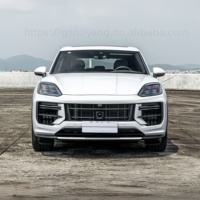 Pour Porsche Cayenne 25ème Anniversaire, Kit Carrosserie TurboGT Amélioré, Échappement Central en Fibre de Carbone, Compatible avec les Modèles Cayenne 24-26