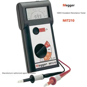 เครื่องทดสอบความต้านทานฉนวน OEM ยี่ห้อ MIT210 1000V เมกะโอห์มมิเตอร์ รับประกัน 1 ปี รองรับการปรับแต่งแบบ ODM สำหรับการวัดและวิเคราะห์ - Product Image 2