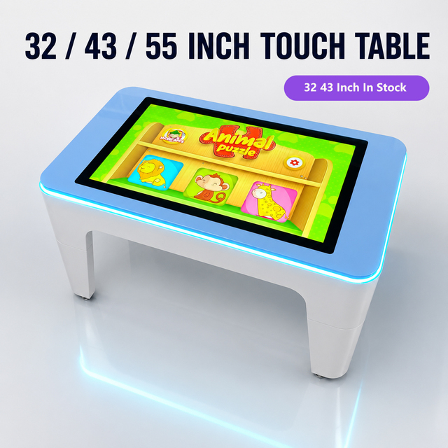 3 Day Delivery 32 43 55 Inch Touch Table Touch Screen Game Table Interactive Table Infinity Android windows Education Games Kids