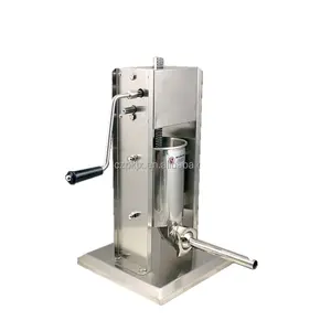 Nouvelle machine de remplissage de saucisses manuelle verticale opération facile farce de saucisses ménagères pour restaurant et usine de fabrication