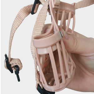 Venta directa de fábrica Plástico Ajustable Moda Mascota Anti-mordedura Hombre Lobo Perro Bozal Boca Cubierta Para Perros Mascota Perro Bozal Seguro - Product Image 6