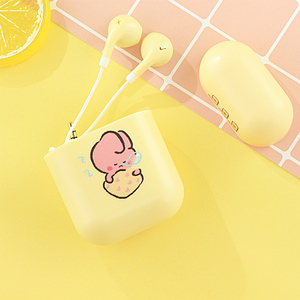 Kiki-364 <strong>Earphones</strong> Accessories Stereo Earbud In-Ear Headphones Microphone Basic Wired LED <strong>Cute</strong> Cartoon <strong>Earphones</strong> - Product Image 3