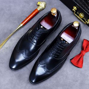 Zapatos de Cuero para Hombre, Estilo Británico, con Grabados, de Lujo, Personalizables, para Comercio Exterior, 2026 - Product Image 5